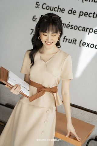 Đi làm ngày đầu năm mới đây là những mẫu váy liền thanh lịch nổi bật dành  cho các nàng  Thời trang  Việt Giải Trí