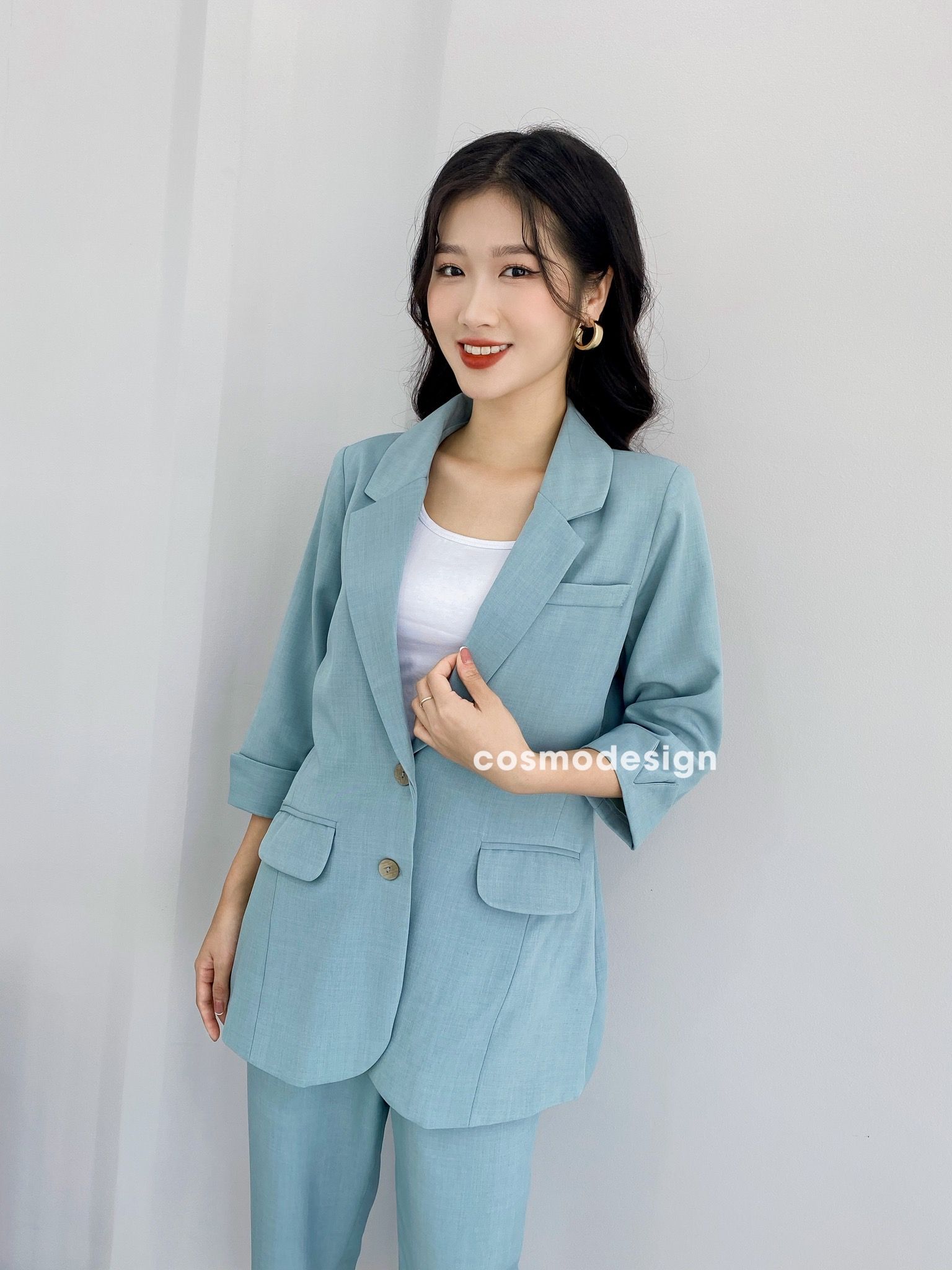 ÁO VEST XANH  Áo Vest Nam Cao Cấp
