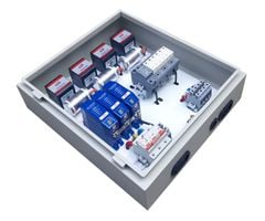 CẮT LỌC SÉT 3 PHA 125A: TEC LP125-3P (MOV&GDT/200)