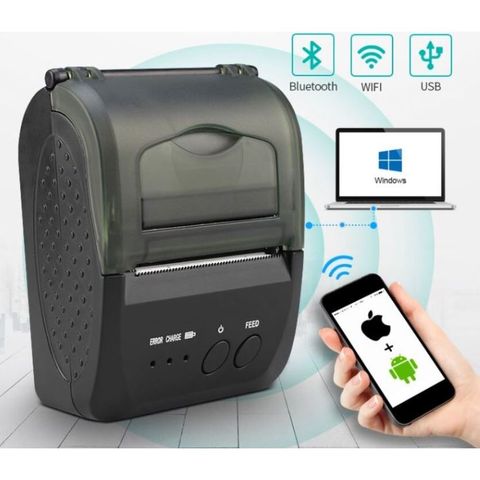 Máy in hóa đơn cầm tay Richta POS RI-5809DD