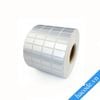 Decal xi bạc kích thước 20mm x 10mm