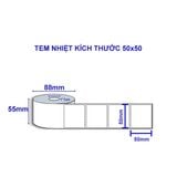 Giấy in tem kích thước 50x50x40m