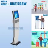 Kiosk bán vé, xếp hàng lấy số 17inch HKS1703W