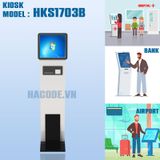 Kiosk bán vé, xếp hàng lấy số 17inch HKS1703B