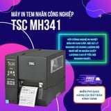 Máy in tem mã vạch TSC MH341 300dpi