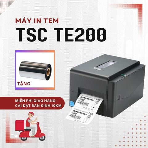 Máy in mã vạch TSC TE200 