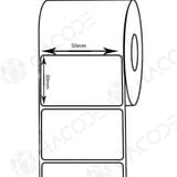 Tem trà sữa kích thước 50x30