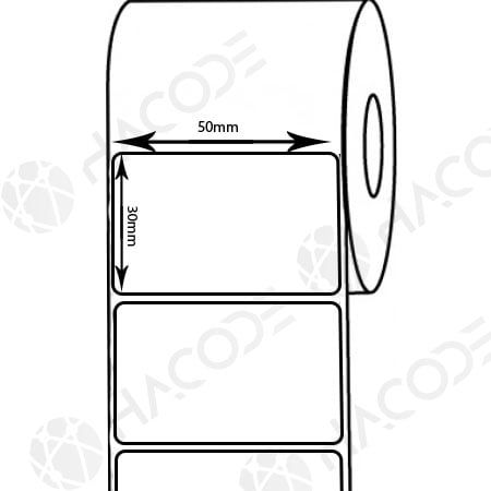 Tem trà sữa kích thước 50x30