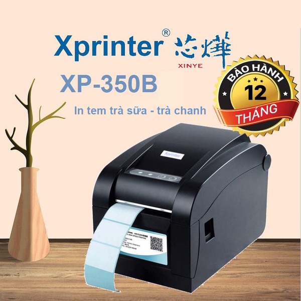 máy in mã vạch xprinter xp 350b