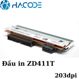 Đầu in máy in mã vạch Zebra ZD411T 203dpi (P/N P1117258-232)