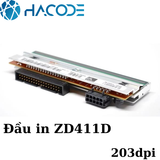 Đầu in máy in mã vạch Zebra ZD411D 203dpi (P/N P1117258-036)