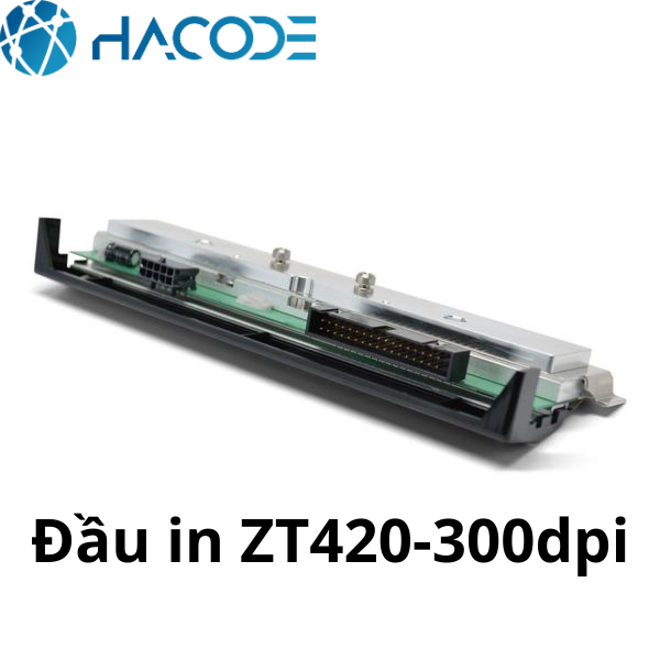 Đầu in máy in mã vạch Zebra ZT420 300dpi – HACODE.VN