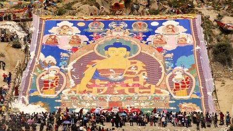 Du lịch Tây Tạng: Lhasa - Drikung Til - Tedrom - Hồ Namtso - Tsedang