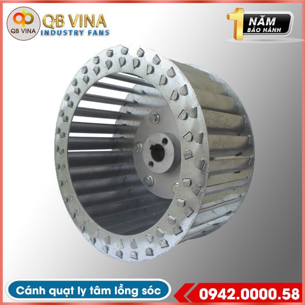  Cánh quạt ly tâm lồng sóc ( Trung áp) 