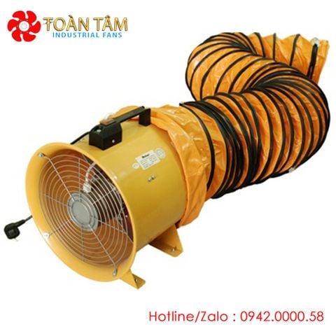 Ống gió mền simili quạt hướng trục 