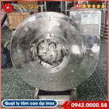  Quạt ly tâm inox 304 dòng cao áp 