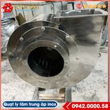  Quạt ly tâm inox 304 chống ăn mòn axit  dòng trung áp 