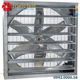  Quạt thông gió vuông gián tiếp gắn tường DF-90 (900x900mm) 