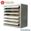  Quạt thông gió vuông có lá sách che mưa QBV-50 (500x500mm) 