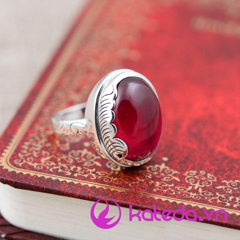 Nhẫn Corundum Đỏ KATEDA