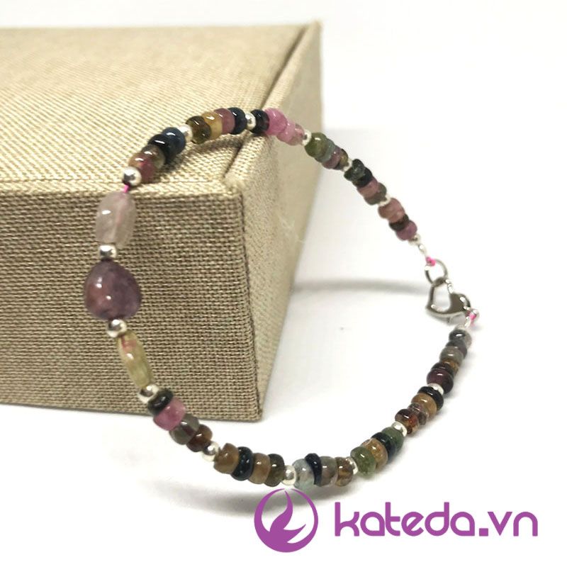 Vòng Tourmaline Mix Bạc 925 KATEDA