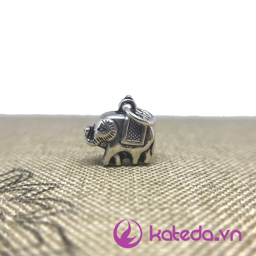 Charm Voi Bạc Thái 10x12mm KATEDA