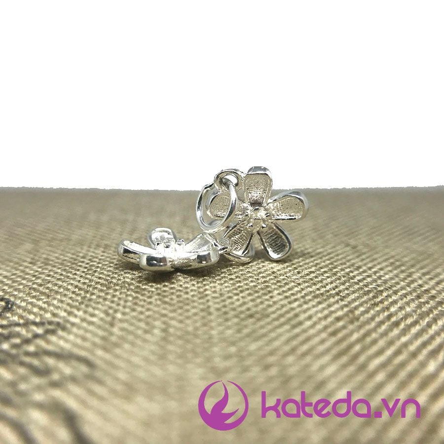 Charm Bạc 925 Hoa Size 10*10mm KATEDA