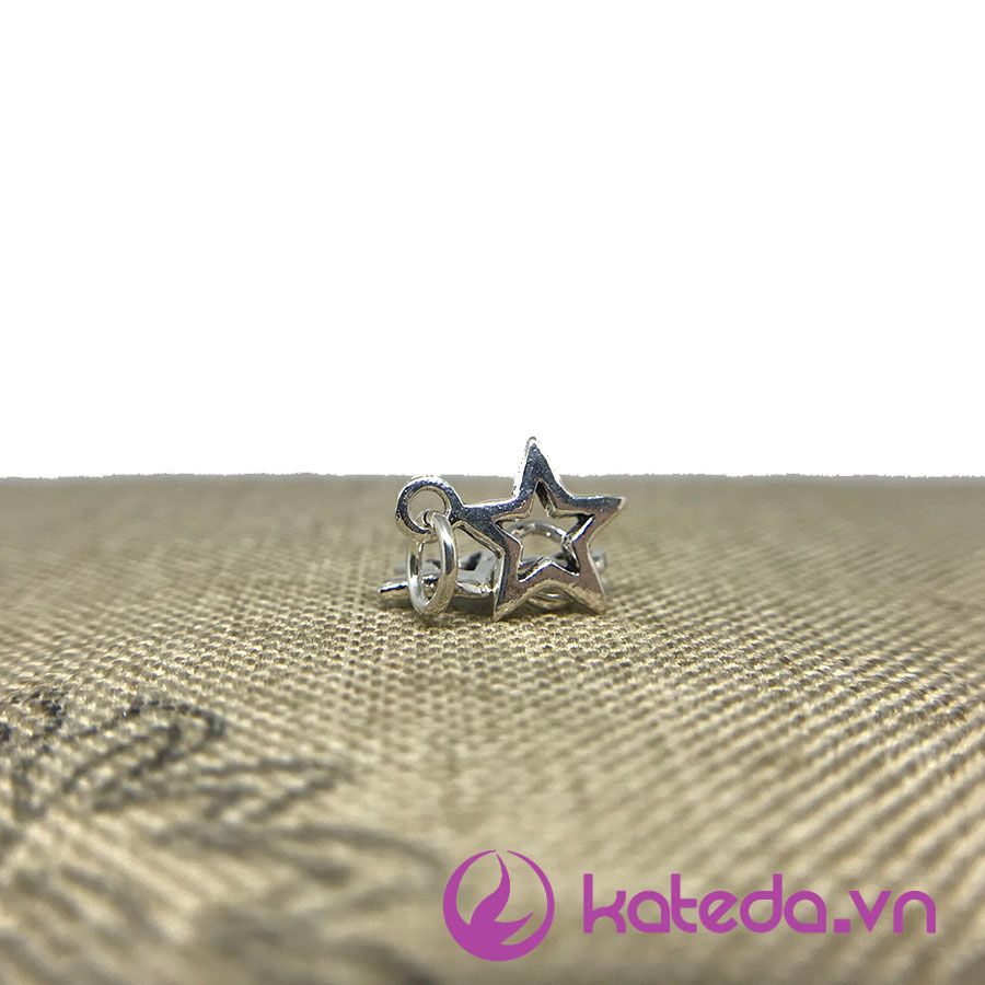 Charm Bạc Thái Ngôi Sao Size 9mm KATEDA