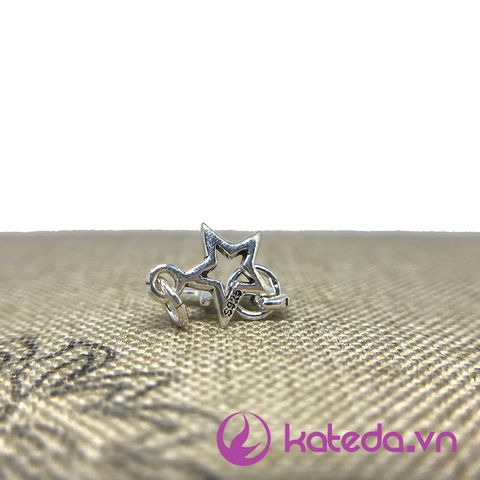 Charm Bạc Thái Ngôi Sao Size 9mm KATEDA