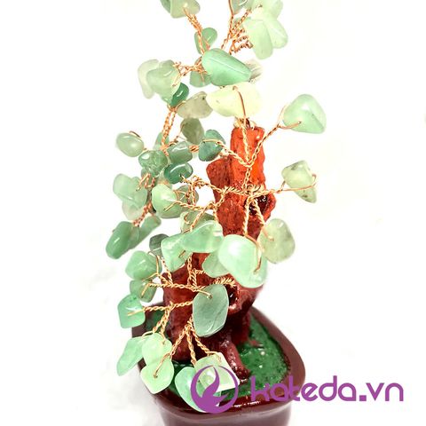 Cây Bonsai Đá Thạch Anh Xanh Aventurine KATEDA