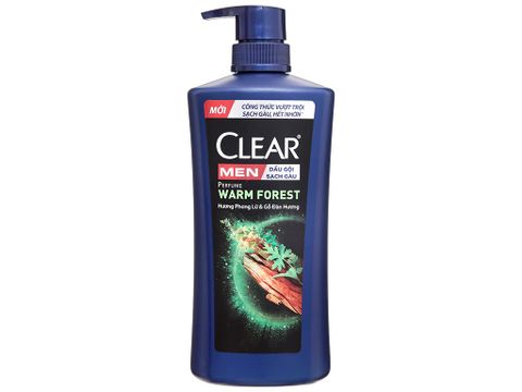  DẦU GỘI CLEAR MEN NƯỚC HOA WARM FOREST 600G 