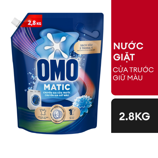  NUOC GIAT OMO CUA TRUOC GIU MAU 2.8KG*4 