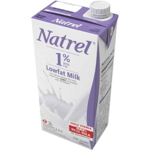  SỮA TIỆT TRÙNG NATREL 1% BÉO 946ML 