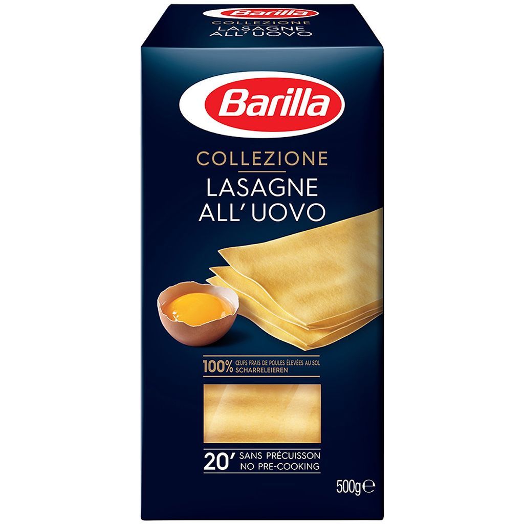  BARILLA PASTA LASAGNA NO.199 – 500G 