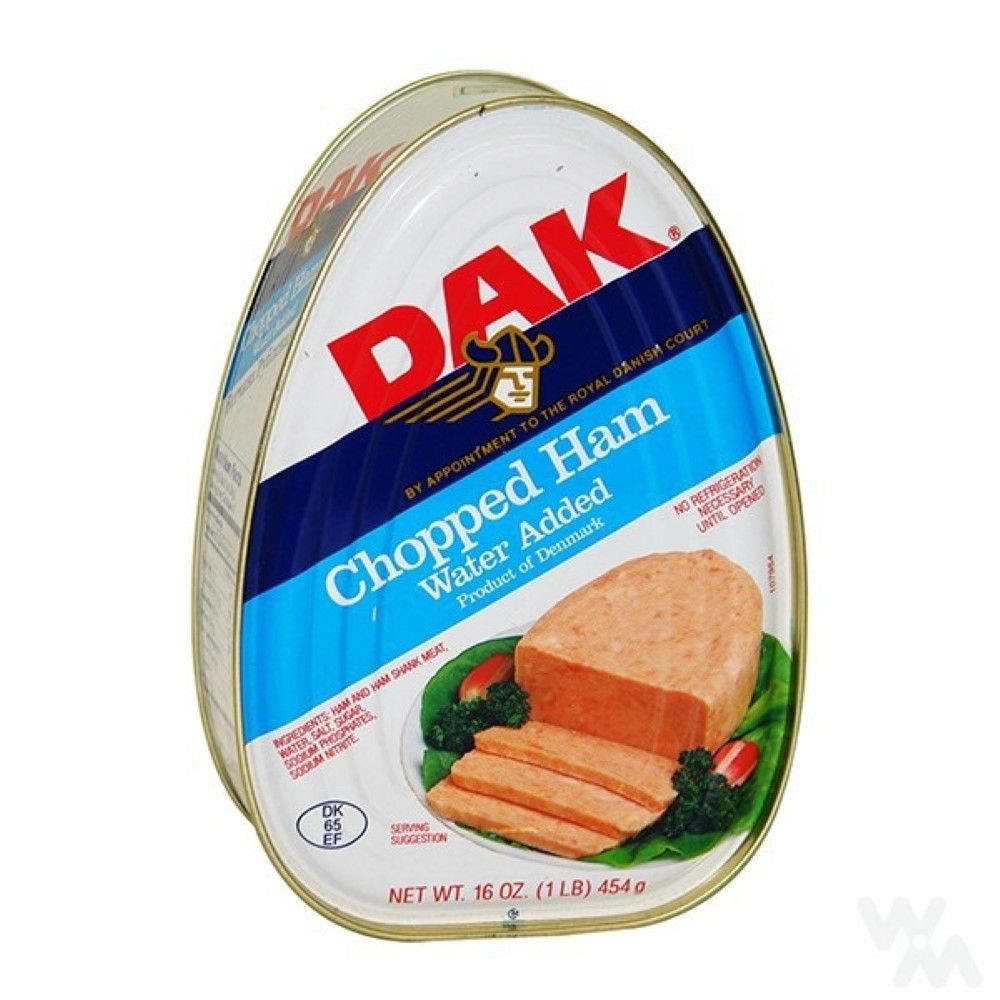  PA TÊ THỊT HEO CHOPPED HAM DAK 454G 