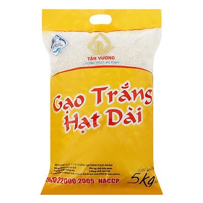  GẠO TRẮNG HẠT DÀI 5KG 