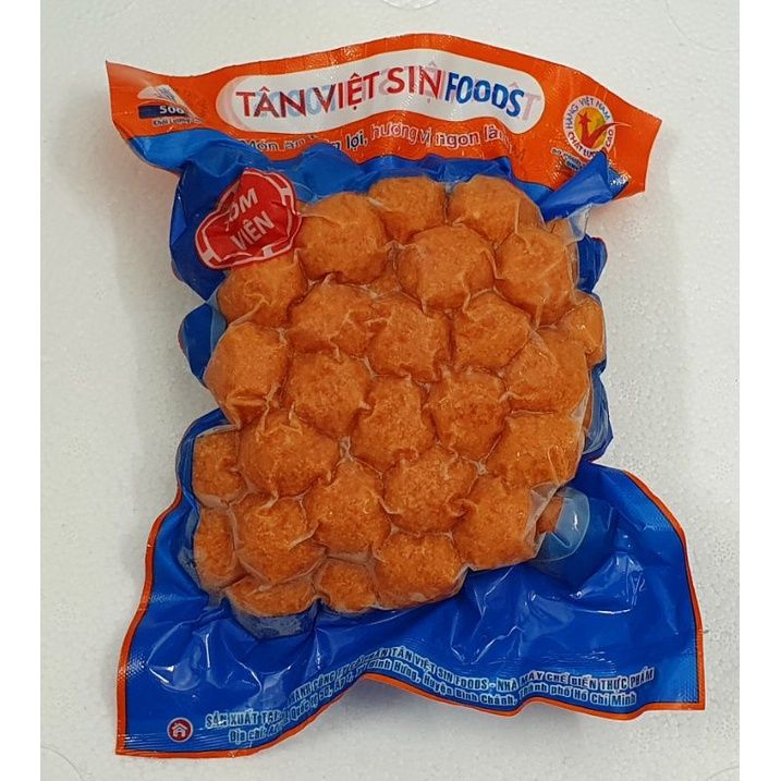  TÔM VIÊN TÂN VIỆT SIN 500G 