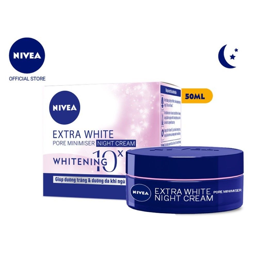  NIVEA KEM NỮ DƯỠNG TRẮNG DA ĐÊM 50ML 