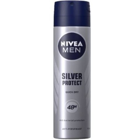  NIVEA XỊT NGĂN MÙI NAM PHÂN TỬ BẠC 150ML 