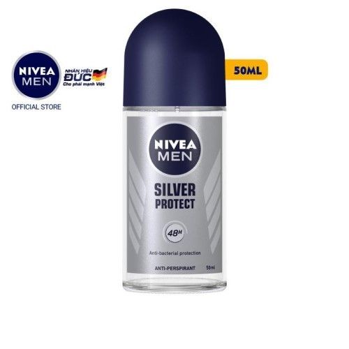  NIVEA LĂN NGĂN MÙI NAM PHÂN TỬ BẠC 50ML 