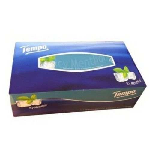  KHĂN GIẤY HỘP TEMPO ICYMENTHOL 90 MIẾNG 