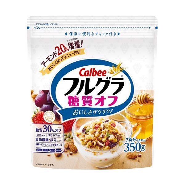  NGU COC TRAI CAY AN LIEN CALBEE FRUGRA 350G 