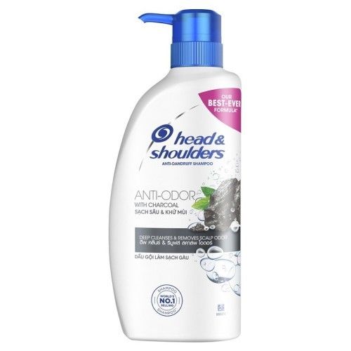  DẦU GỘI HEAD AND SHOULDERS THAN HOẠT TÍNH SẠCH SÂU 625ML 