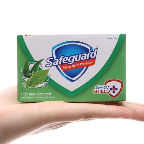  SAFEGUARD XÀ BÔNG CỤC XANH 135G 