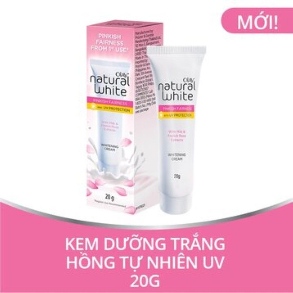  KEM DƯỠNG SÁNG HỒNG TỰ NHIÊN BAN NGÀY OLAY NATURAL 20G 