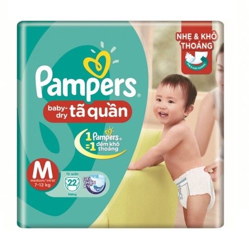  TÃ QUẦN PAMPERS ECON M22X6 D8 