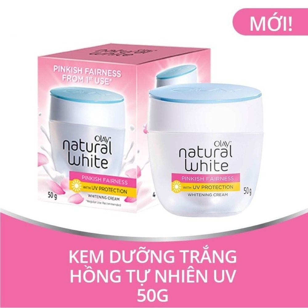  KEM DƯỠNG SÁNG HỒNG TỰ NHIÊN BAN NGÀY OLAY NATURAL WHITE UV 50G 