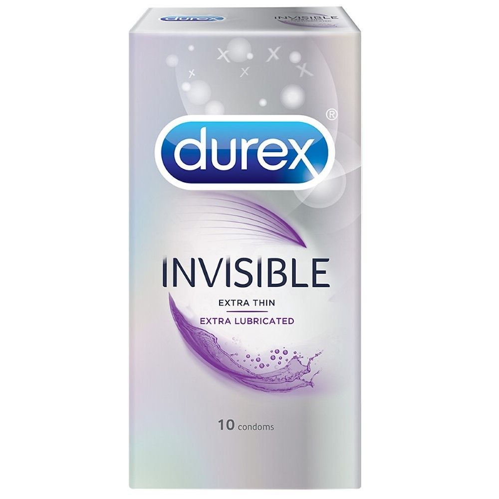  DUREX BAO CAO SU INVISIBLE EXTRA THIN/LUBRI 10S 