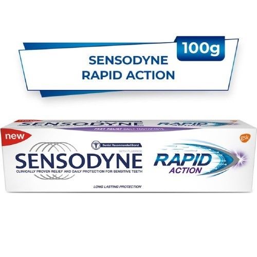  KEM ĐÁNH RĂNG SENSODYNE RAPID ACTION 100G 