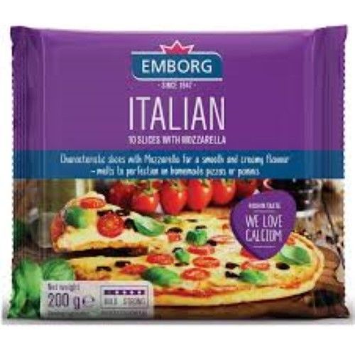  PHÔ MAI LÁT ITALIAN & MOZZARELLA EMBORG 200G 